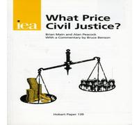 TBD What Price Civil Justice? Paperback Book TBD Multicolor
