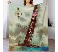 TBDUEPS 3D The Oracle Print Fluffy Soft Throws Versatile Flannel Blankets Warm Poncho Shawl Blankets Cloak Cape for Bed Couch 60x80inch(150x200cm)