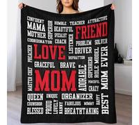 TBDUEPS Friend Love Mom Cuddle Blanket for Adults Cozy Home Décor Snuggle Blankets for Adults Car Grandma Snug Gifts 80x90inch(200x230cm)