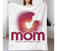 TBDUEPS Happy Mothers Day Girls Blanket Soft Massive Blanket Camping Girlfriend 70x80inch(180x200cm)