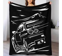 TBDUEPS Nissan Skyline GT-R Blanket Throw Washable Easy Care Daughter Blanket from Mum for Camping for Lover Hubby Wifey Women Men 60x80inch(150x200cm)