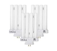TBE LIGHTING 27w PLS 3-Pack of Energy Saving Daylight Bulbs for High Vision Reading Lamps 4-pin GX10Q-4 Quad Tube