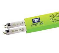 TBE LIGHTING T4 16w Fluorescent Tube Lamps 480mm - 2 Pack of CFL Bulbs - G5 2-Pin Base Fittings - T4 High Efficiency Lamps, Soft White 3500K