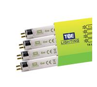 TBE Lighting T4 6w Fluorescent Tube Lamps 232mm - 4 Pack of