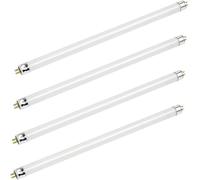 TBE LIGHTING T5 14w Fluorescent Tube Lamps 549mm - CFL Bulbs - G5 2-Pin Base Fittings - T5 High Efficiency Lamps, Cool White 4000-4500K (4-Pack)