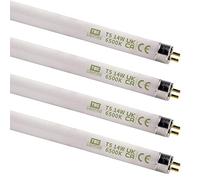 TBE LIGHTING T5 14w Fluorescent Tube Lamps 549mm - CFL Bulbs - G5 2-Pin Base Fittings - T5 High Efficiency Lamps, Day Light White 6500K (4-Pack)