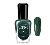 TBeautfave Emerald Green Nail Polish, Glitter Green Nail Polish Quick Dry Long Lasting Nail Varnish - Water Based No Need Cure Nail Paint Non-Toxic Breathable for Home Manicure