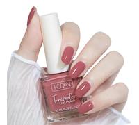 Tbeautfave Pink Peel-off Nail Polish - Quick Dry, Long Lasting, Pastel Nude, Breathable, Baking-Free Natural Varnish for Nail Art at Home