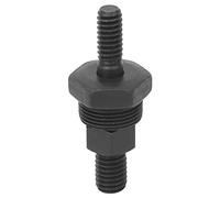 Tbest 1/4-20 Rivet Nut Head Manual Riveter Tool Parts - Premium Metal Mandrel Head for Hand Riveter - Wear-resistant Drilling Accessory - Efficient Laborsaving Replacement (Imperial (1/420) female