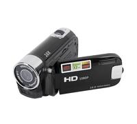 Tbest 1080P Camcorder Video Cra Kids Camcor,Point Shoot Digital Cras,4K 48Mp Dv Cra 2.7In Tft Rotatable Sn 16X Digital Zoom Video Cra With Usb Cable (Black)