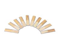 Tbest 10PCS Saxophone Reeds .5 Strength Bb Key Reeds Replacement for Beginners and Performers 7.9x1.7x0.4cm Saxophone ReedsBb S Cutting with Advanced These Comfortable a