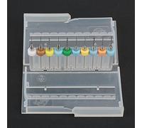 Tbest 10Pcs Tungsten Carbide PCB Drill Bits Set 0.3-1.2mm
