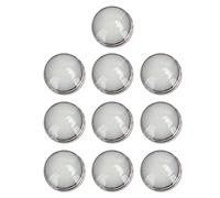 Tbest 10pcs Watch Luminous Bezel Dots for Watch Dial Green in The Dark Accessories Easy Install Alloy for Watchmakers