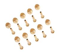 Tbest 10Set Hydraulic Disc Brake Hose Olive Connector Insert Replacement Parts BH90 BH59 for M615 M675 T750 M446 M447 with Copper Stainless Steel (BH59)