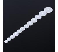 Tbest 12pcs Plastic Gear Set for Robots, Toy Cars, and Model Kits - High Motor Gears with 24 Teeth 2mm Shaft Compatibility