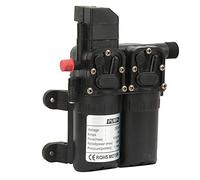 Tbest 12V 100W Double Suction Electric Self Pring Diaphragm Pump Cast Copper, Portable & Versatile for Caravan, Boat, Car Cleaning (Black Case)