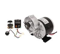 Tbest 12V 350W Gear Reduction Electric Motor Kit High Power Durable Aluminum Alloy Controller Speed Control Knob Inverted Switch For Bicycle Scooter Conversion