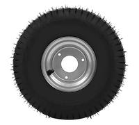 Tbest 15x6.00-6 Heavy Duty Tires for ATV, UTV, Kart, Farm Vehicle, Lawn Mower - Black, Metal