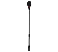 Tbest 16.5 inch Gooseneck Microphone, Flexible Microphone Gooseneck Aluminum Alloy Desktop Gooseneck Condenser Microphone for Conference