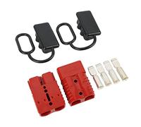 Tbest 175A /0AWG Battery Power Connector Quick Connect Disconnect Plug with Cover for Winch Trailer Electric Car Cart RV Nect Disconnect Plug The Connector Battery Power for Suitable