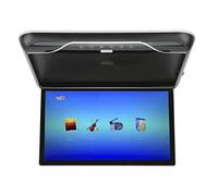 Tbest 19in Car Roofmount LCD Monitor Flip Down 1080P 16 Color Touch Control Atmosphere Light USB Input Overhead Multimedia Player for Vehicles Boats RVs (TbestVhBGp3rL-1610210151811)