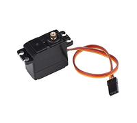 Tbest 2.2kg High Metal Gear Servo for 1/16 1/14 /12 Rc Car - Plastic Cover, High Precision, Low Energy Consumption, Easy Installation