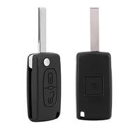 Tbest 2 Buttons Car Remote Key Fob 433MHz Wireless Uncut 207 307 308 407 807