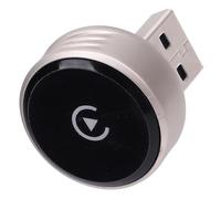 Tbest 2 in 1 Wireless Auto Adapter Ultra Thin Plug and Play USB Dongle for Factory Cars Aluminum Alloy Acrylic Pack A Type C