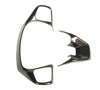 Tbest 2 Pcs Steering Wheel Trim Carbon Fiber Panel Cover for Sport 2021-2024, Abs Plastic Scratch Proof Decal Sticker Replacement Cx430