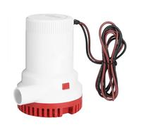 Tbest 2000GPH Electric Bilge Pump, Efficient 12V Drain Pump with Long Service Life for Boats, Easy Installation