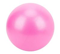 Tbest 25 Cm Small Training Ball for Pregnancy Fitness, Anti-skid Pilates Yoga Ball for Indoor and External Use with Tubes, (Roseate)