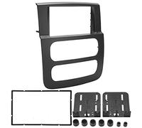 Tbest 2DIN Car Radio Stereo Fascia Frame Dash CD Panel Trim Replacement for Truck 2002 2005 Premium ABS Material Center Control Upgrade