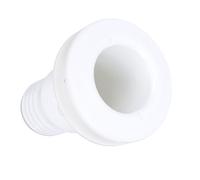 Tbest 2in Thru Hull Fitting Marine Boat Drain Connector Nylon Saltwater Safe for Boats Yachts Speedboats Fishing Boats Ships with Easy Installation No Complex Tools Required