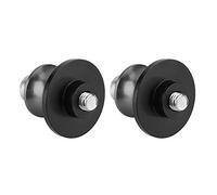 Tbest 2pcs 8mm Motorcycle CNC Rear Stand Swing Arm Spool Sliders Bobbins with Hard Anodized Finish for Motorcycle Swing Arm Stand Stability (Ti Color)