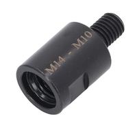 Tbest 2PCS Angle Grinder Converter Adapter CVR Steel Female to Male Angle Grinder Interface Connector Adapter to M10 Conver The Converter Made Is Has CVR (M14 M10)