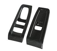 Tbest 2PCs Car Window Panel Cover Window Panel Trim Replacement For Carbon Fiber w Trim For 86 Based Is Exact the Original and For Our and Become 86 Abrasion Protective (Carbon Fiber Pattern)