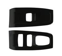 Tbest 2PCs Car Window Panel Cover Window Panel Trim Replacement For Carbon Fiber w Trim For 86 Based Is Exact the Original and For Our and Become 86 Abrasion Protective (Glossy Black)