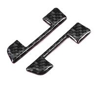 Tbest 2pcs Carbon Fiber Vent Panel Cover Trim Decoration Real 3D Stereo Effect Luxury Gloss Appearance Self Adhesive Design For NX 200 200t 300h 14 19
