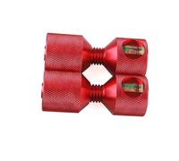 Tbest 2Pcs Hole Pins -/8in Aluminum Detachable Flange Alignment Pin with Built in Hole Pins1-/8in Hol The Pin Double with Equipped The Practical Separate OBSERVE Processed