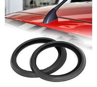 Tbest 2pcs Rubber Car Roof Antenna Base Sealing Gasket Auto Accessory Fit for EmentCar Accessories Aerials Positioned Which Are Rear the Those the Significantly Many Strictly Good a