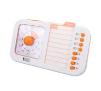 Tbest 3 in 1 Visual Timer with Planning Board Visual Schedule Time Management Tool for Classroom Home School Pink