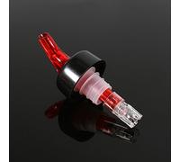 Tbest 35 Ml of Plastic Liquor Is Poured Rapidly and a Precise Spiritual Measure for Bars and Clubs At Home, Tansparant (Red)