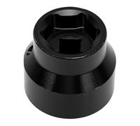 Tbest 36mm 24mm Dual Head Oil Filter Socket, Low Profile Fuel Filter Socket with 3/8 Inch Drive, Thin Wall Design for Engine Maintenance