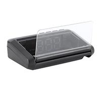 Tbest 3in Car HUD Head Up Display OBD2 Projector Levitation Imaging No Ghosting Speed Water Temperature Voltage Display with Alarms for Cars Trucks