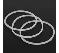 Tbest 3Pcs New Replacement Gaskets Rubber Seal Ring For Magic Bullet Flat/Cross Blade Nutri Blades Enb-1015,Magic Gasket,Magic Single Sh (3PCS) magic nutri bullet rubber seal