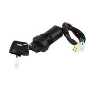 Tbest 4 Wire Ignition Key Switch Motorcycle Accessories Replacement for 50 90 110 12ATV Dirt Bike Go Kart