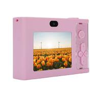Tbest 48MP 1080P Digital Camera HD Autofocus Small Compact Portable Vlog Selfie 2.4 Inch Screen Boys Girls Students (Roseate)