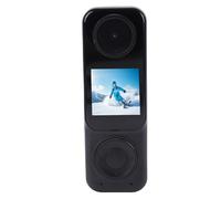 Tbest 4K DV Camera Front Rear Dual Lens with WiFi 1.53 Inch Screen Vlog for Cycling Travel Electronic Image Stabilization