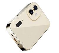 Tbest 4K UHD Digital Camera 16X Zoom Auto Focus Portable Compact Camera 32GB Memory Card 3 Inch Touch Screen Eye Caring Flash Selfie Rear Cameras (Gold)