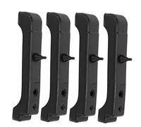 Tbest 4pcs 4 Core Radiator Support Pad Rubber Mounting Cushion Replacement for Chevelle Impala Camaro Nova Ventura Apollo Omega Skylark Malibu 1968 to 1981 Vehicles